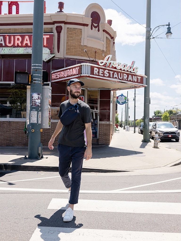 Поясная сумка антивор Pacsafe V Hip Pack, Ocean, 4 л.