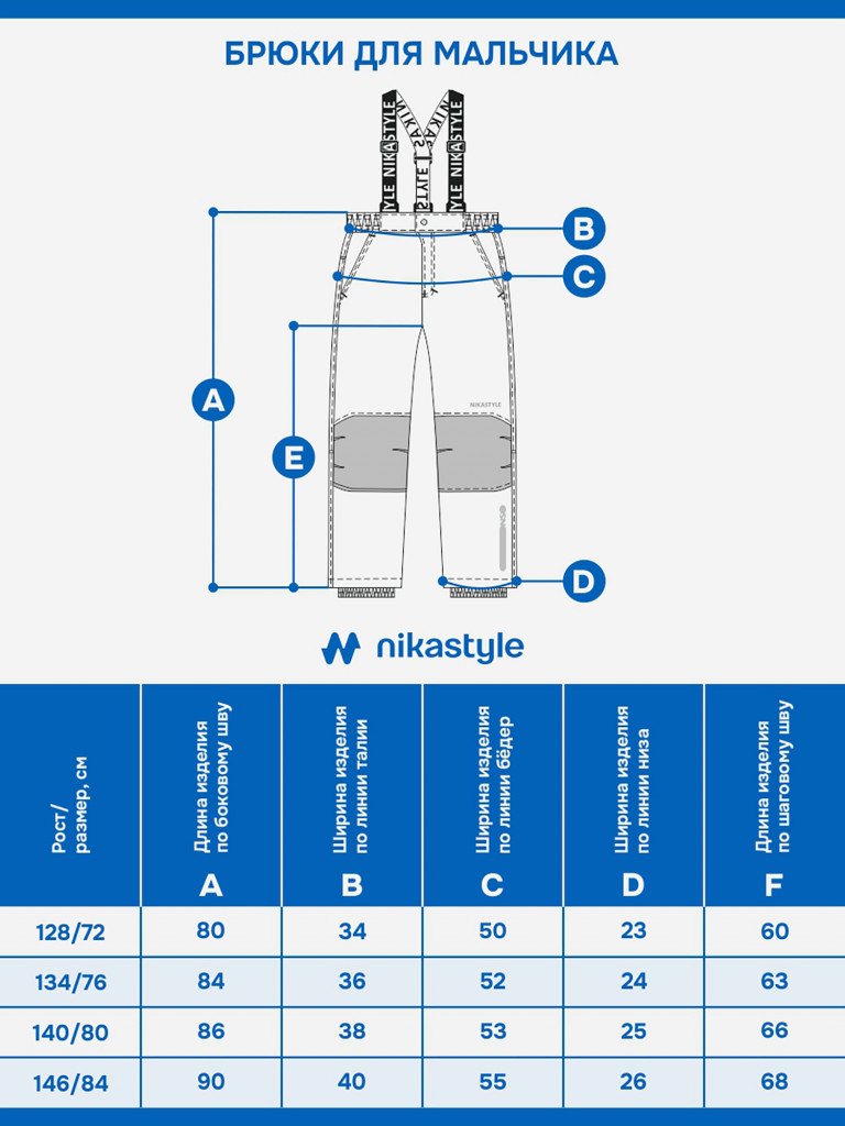 Брюки ПЛЮС САЙЗ NIKASTYLE
