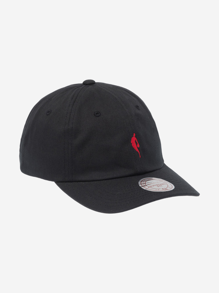 Бейсболка MITCHELL NESS QB03Z-NBALOGO-BKRD Logoman NBA