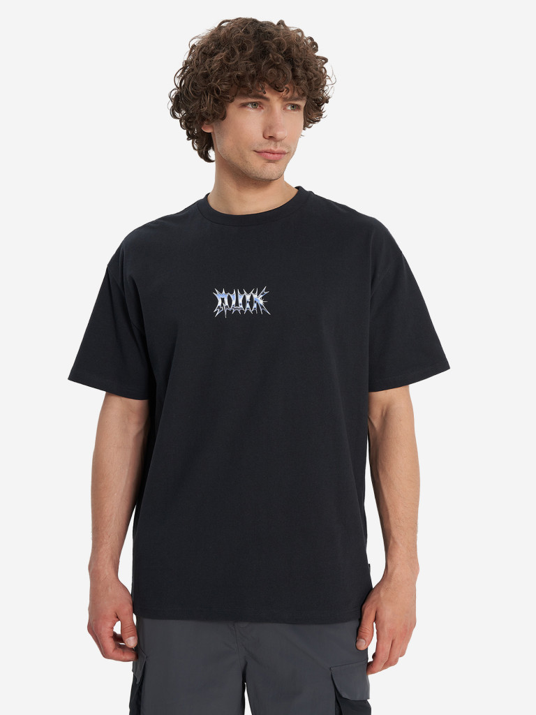 Футболка мужская оверсайз Quiksilver Mercury Chrome Lightning