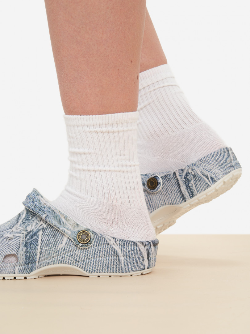 Сабо Crocs Classic Denim Clog 31491020299 Голубой, размер 37, 38,38, 39,39, 40,43, 44,41, 42,40, 41, фото 8