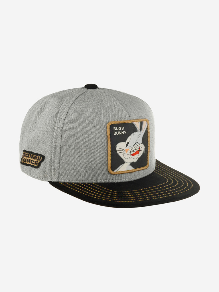 Бейсболка с прямым козырьком CAPSLAB CL/LOO10/1/CF/BUG Looney Tunes Bugs Bunny (серый)