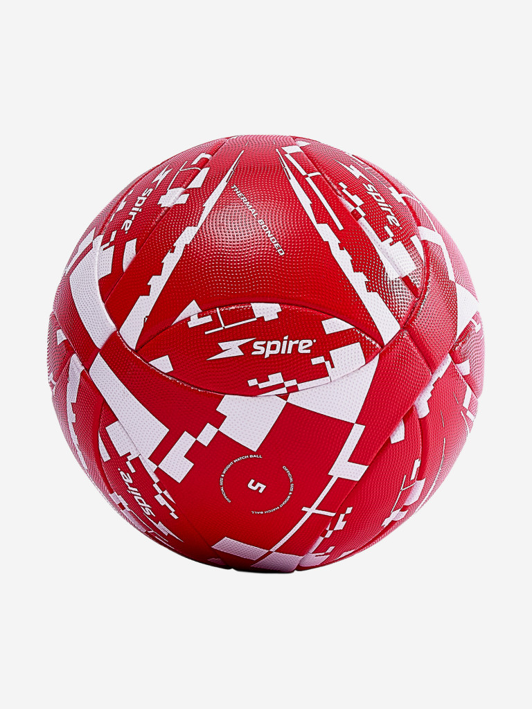 Футбольный мяч Spire Match Ball Red/White