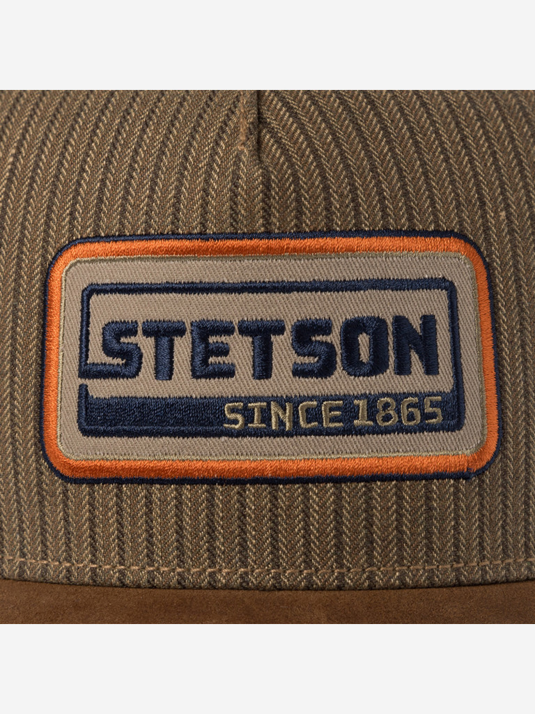 Бейсболка STETSON 7751501 TRUCKER CAP COTTON LINEN STRIPE