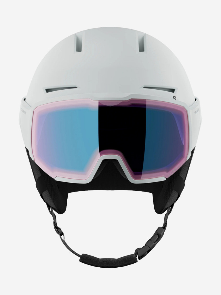 Горнолыжный шлем с визором Salomon Osmo Pro Sigma Photo Светло-Серый Cat. 1-3