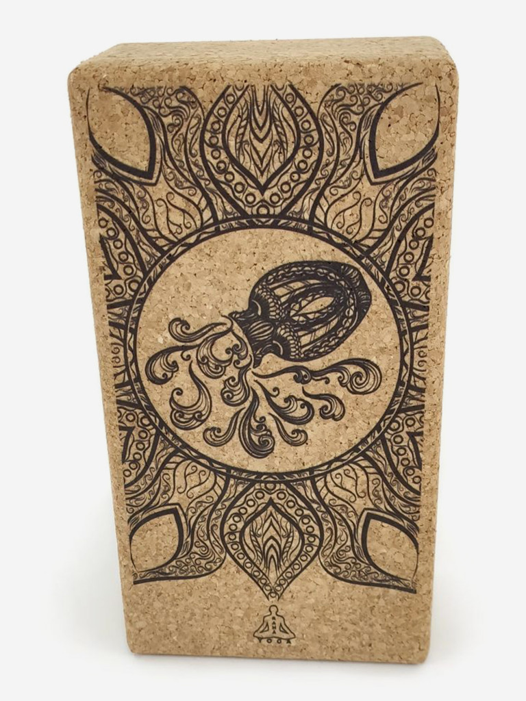 Кирпич для йоги из пробки Zodiac Collection Испания 0.45 Водолей, 25508