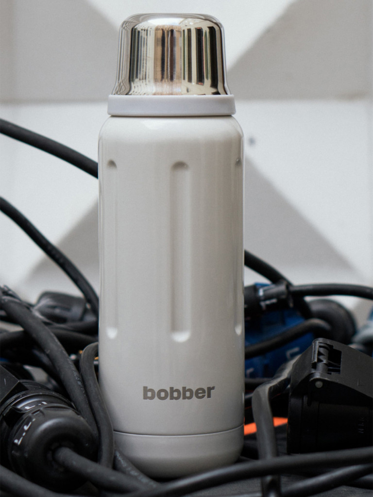 Термос вакуумный для напитков BOBBER Flask 770 мл, тепло до 36 часов, белый