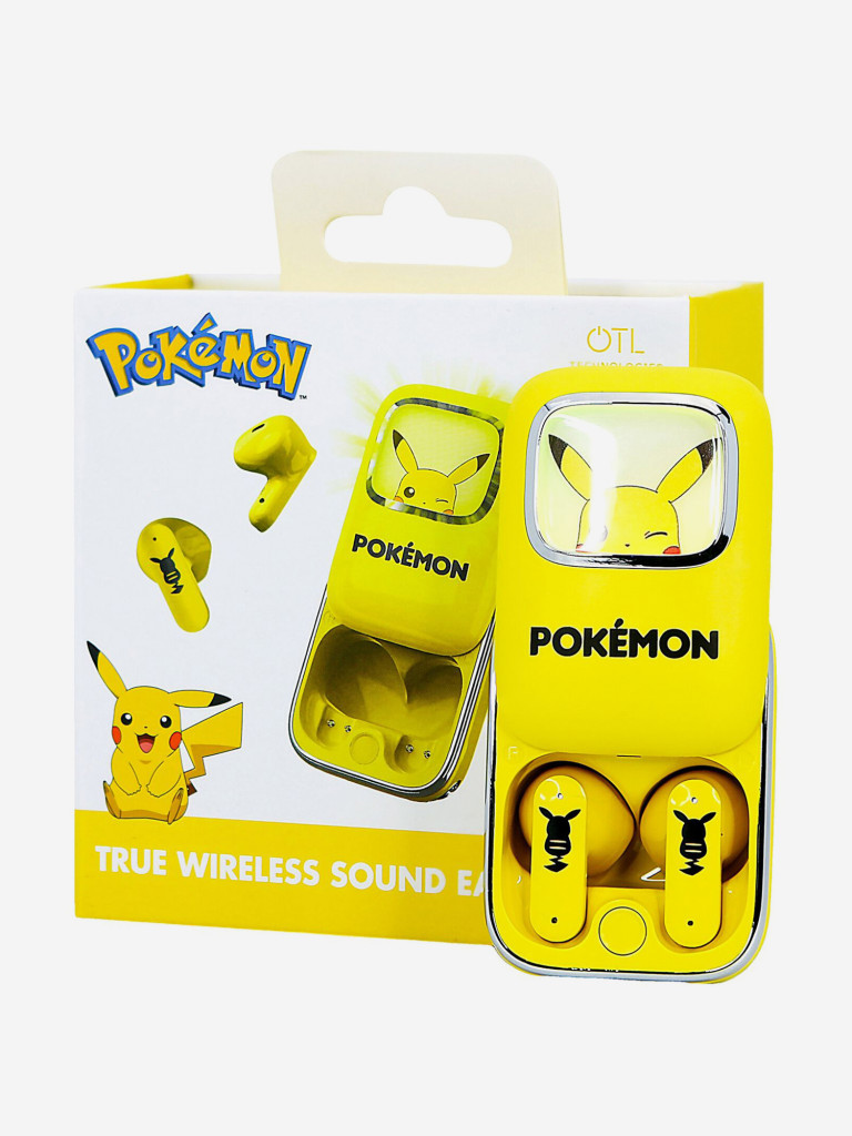 Беспроводные наушники слайдер OTL Technologies Покемон Пикачу