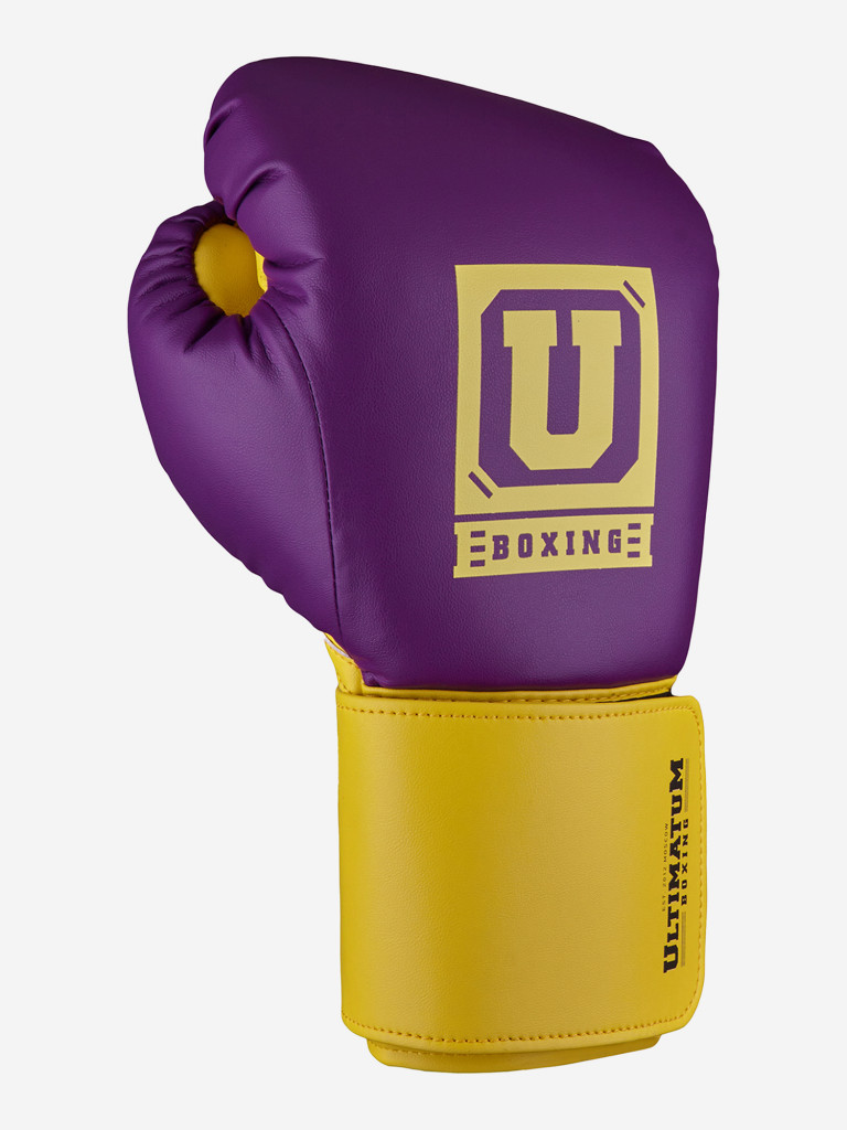 Тренировочные перчатки на липучке Ultimatumboxing Gen7Evo-Htn Lakers