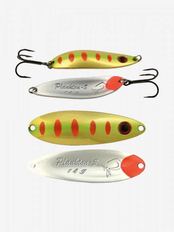 Блесна для рыбалки LureMax Plankton-S, 68 мм., 14 г., (колеблющаяся)