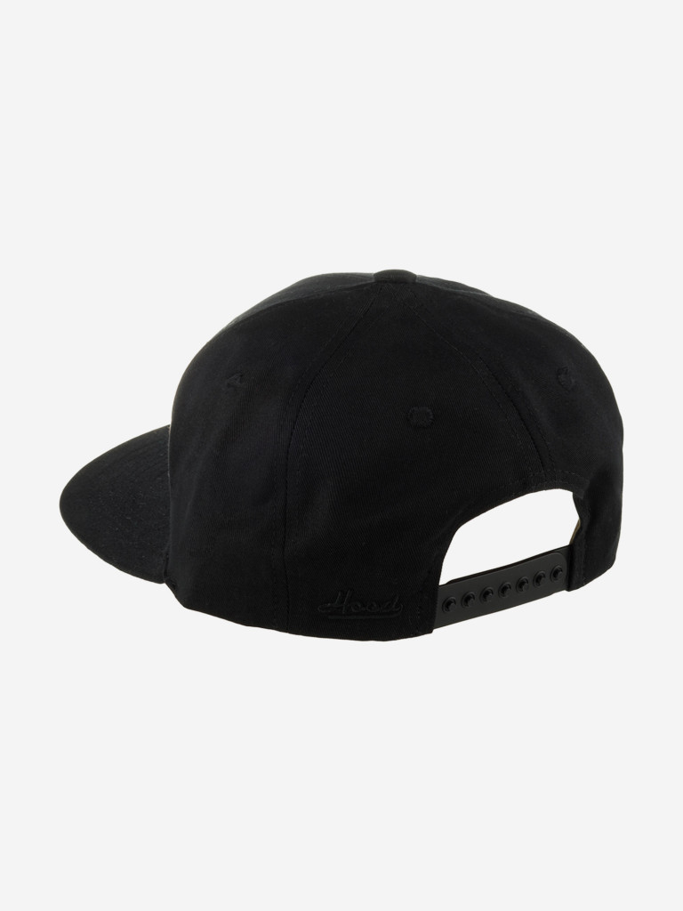 Бейсболка с прямым козырьком HOOD 100-GBD042-XA194-BK Bobby 3D (черный)