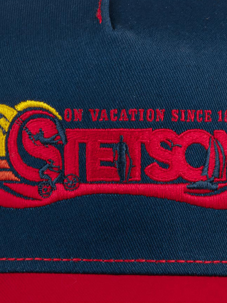 Бейсболка с сеточкой STETSON 7751190 TRUCKER CAP ON VACATION (синий)