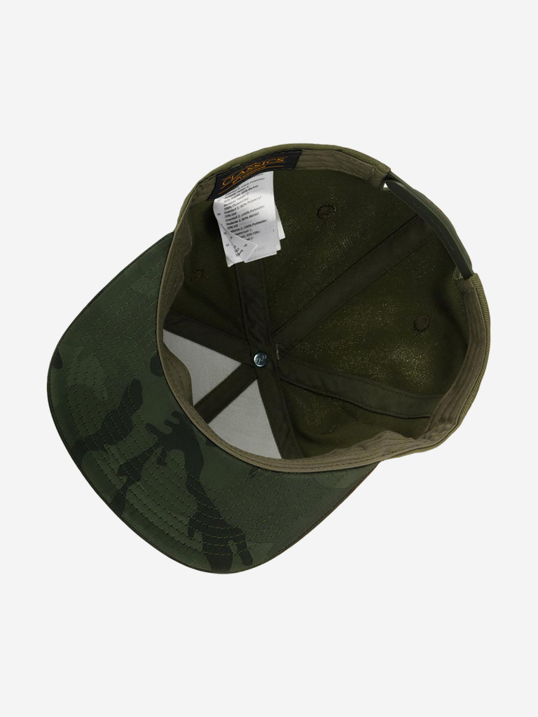 Бейсболка с прямым козырьком FLEXFIT 6089CV (оливковый)