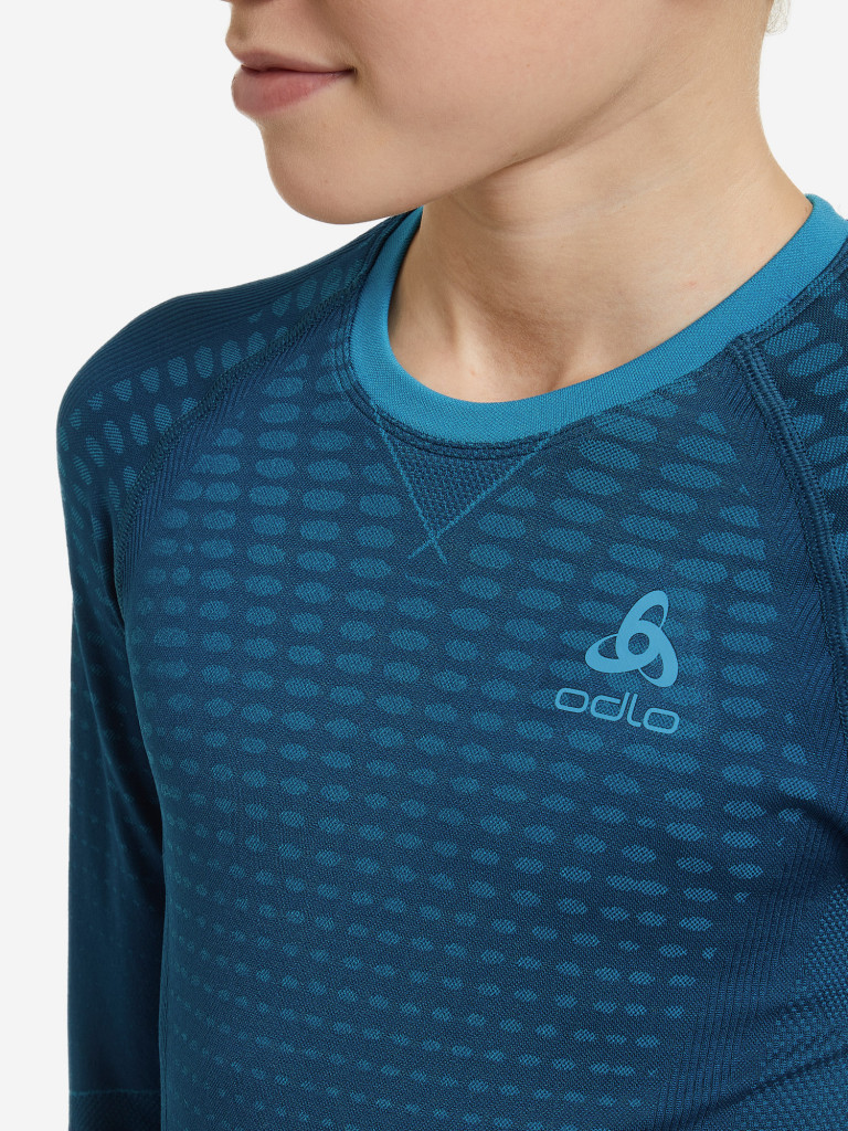 Odlo Top Performance Warm Ec langarm-baselayer Grün Trekkinn