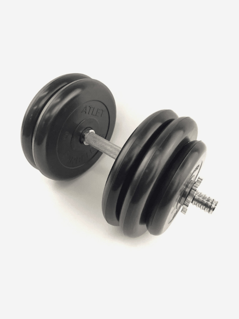Гантели разборные BARBELL ATLET 1 по 26.5 кг (хромированный гриф)