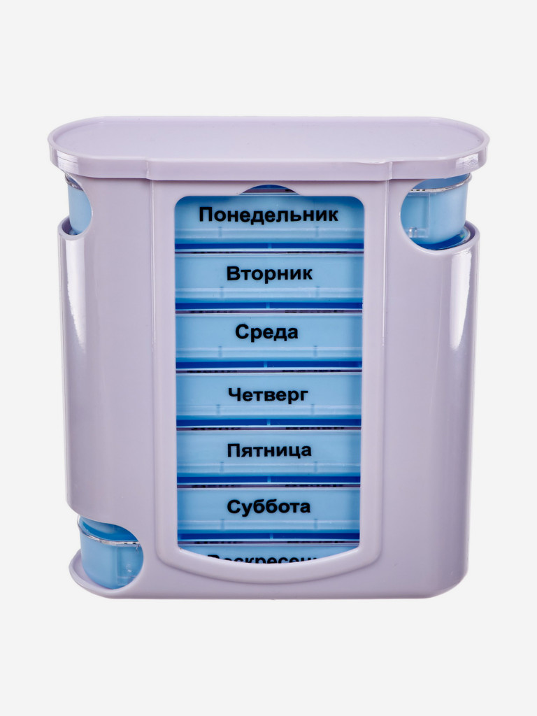 Контейнер для таблеток «НЕДЕЛЬКА», голубой