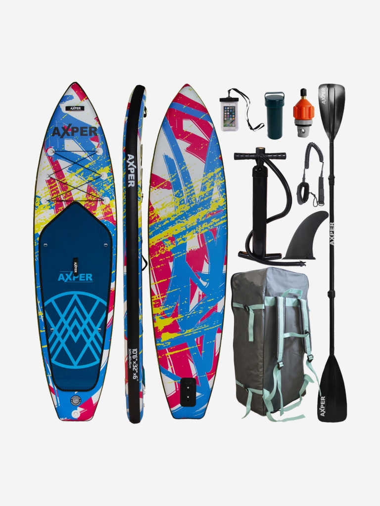 Надувная двухслойная SUP доска AXPER Grap-X 10'6"