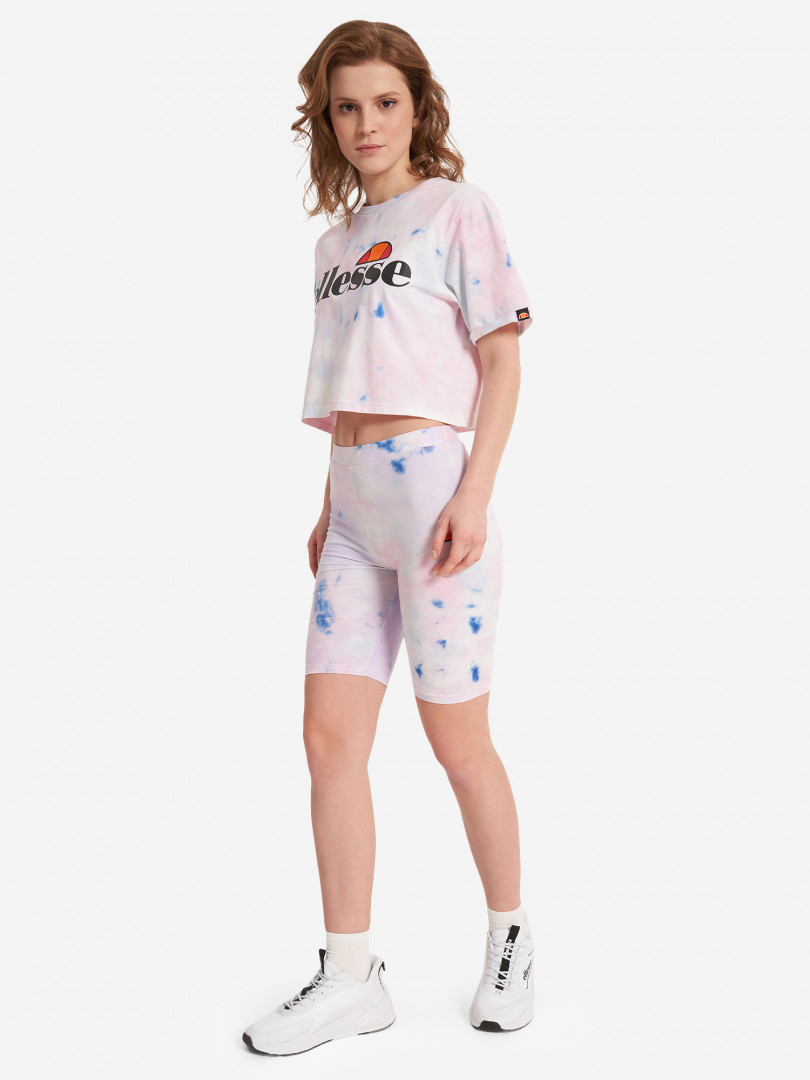 фото Футболка женская ellesse alberta tie dye, розовый