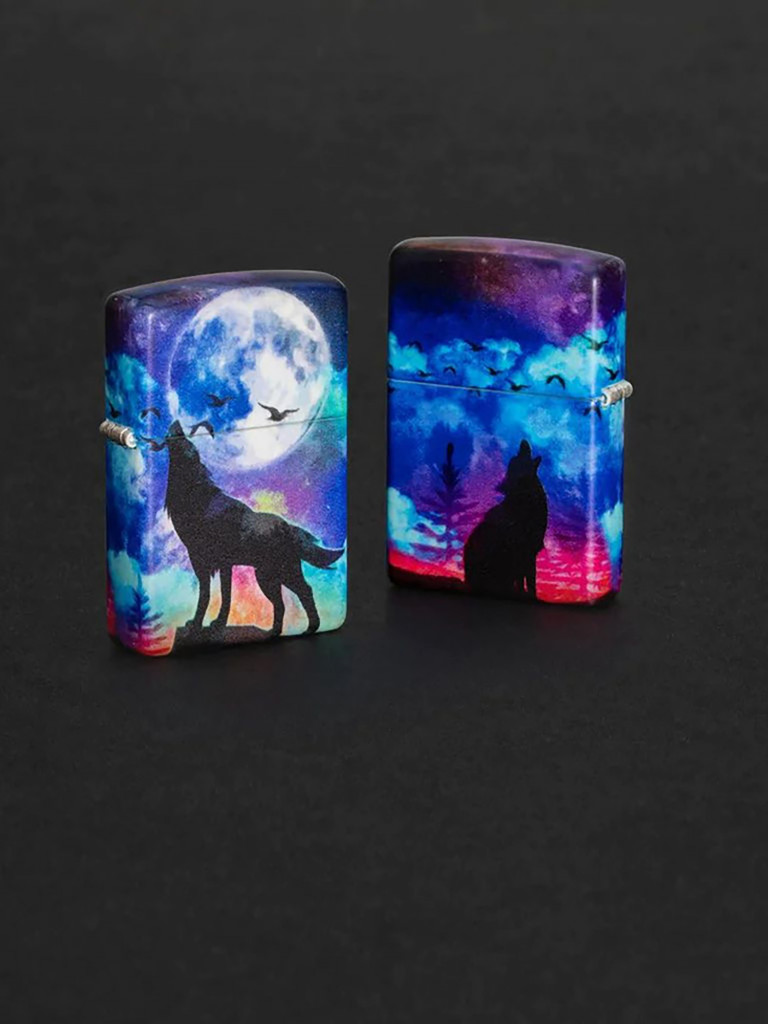 Зажигалка бензиновая ZIPPO 49683 Wolf