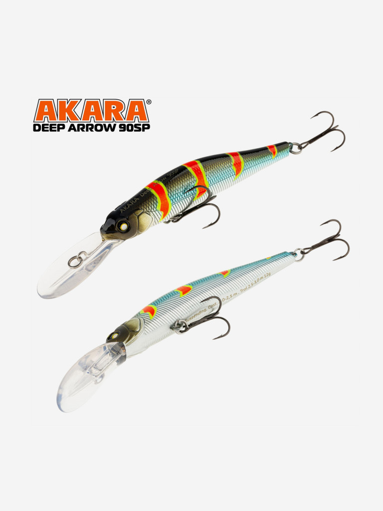 Воблер Akara Deep Arrow 90SP 12 гр. A106