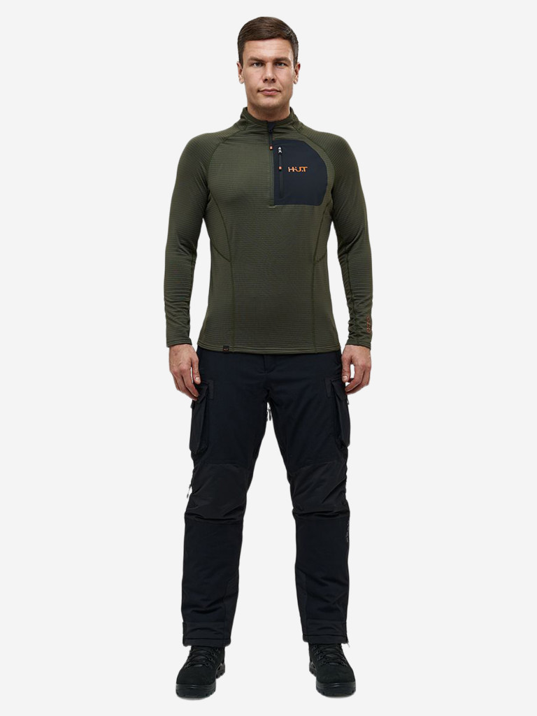Термобелье лонгслив для охоты и рыбалки мужской H.U.T. YUGAN