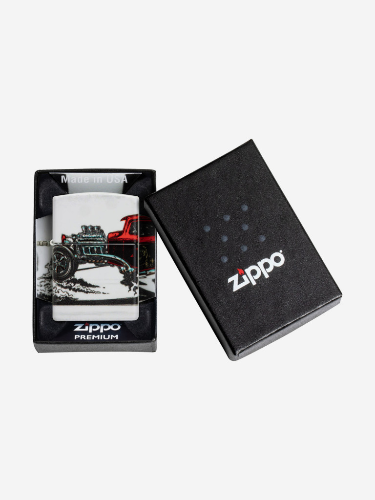Зажигалка бензиновая ZIPPO 48660 Hot Rod