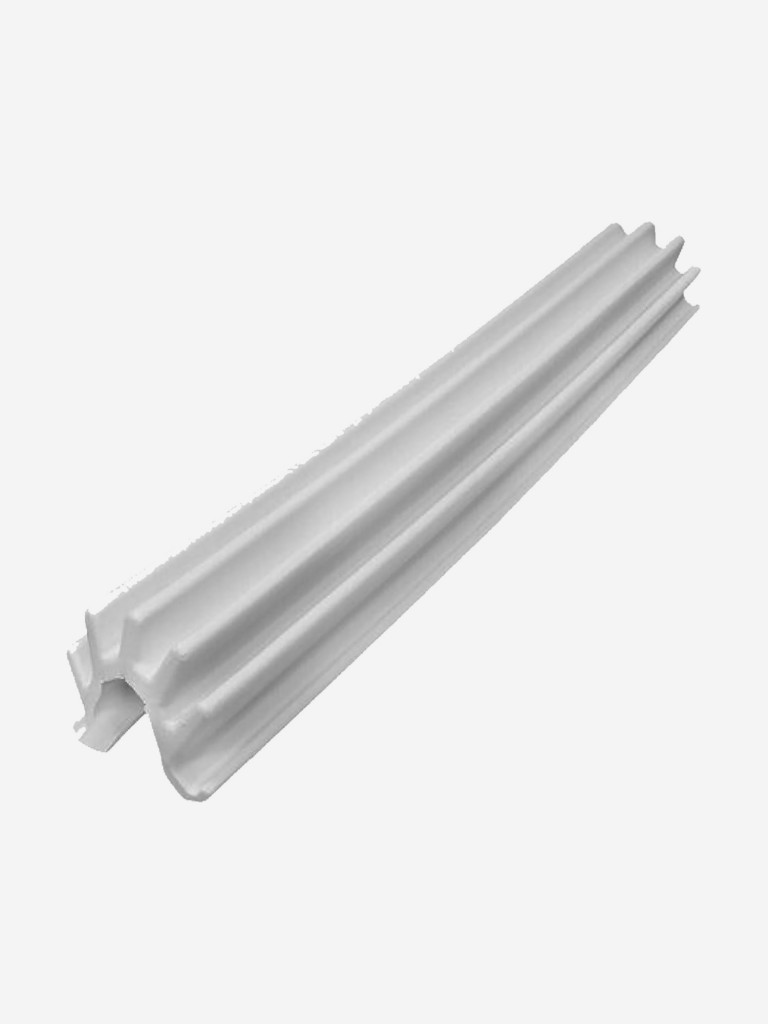 Причальный кранец Волна 120 градусов белый 800x160х140мм