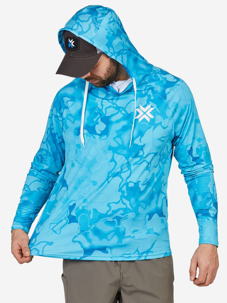 Джемпер Norfin SUN PRO HALIBUT HOODIE для рыбалки и охоты