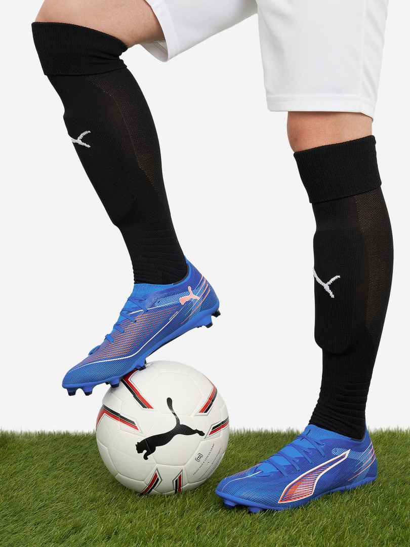 фото Бутсы мужские puma ultra 6 match fg/ag, синий