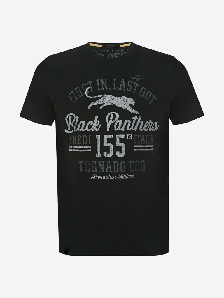 Футболка мужская AERONAUTICA MILITARE Black Panthers