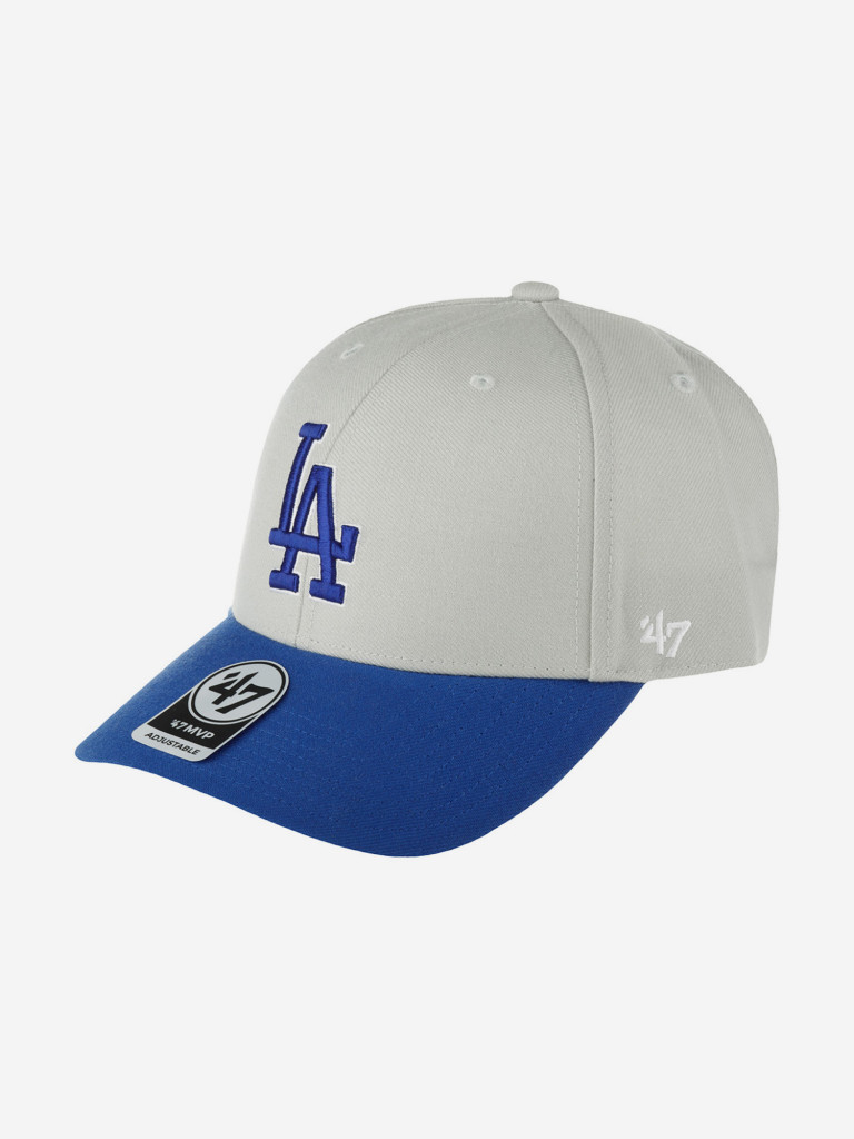 Бейсболка 47 BRAND B-MVPTT12WBV-GY Los Angeles Dodgers MLB