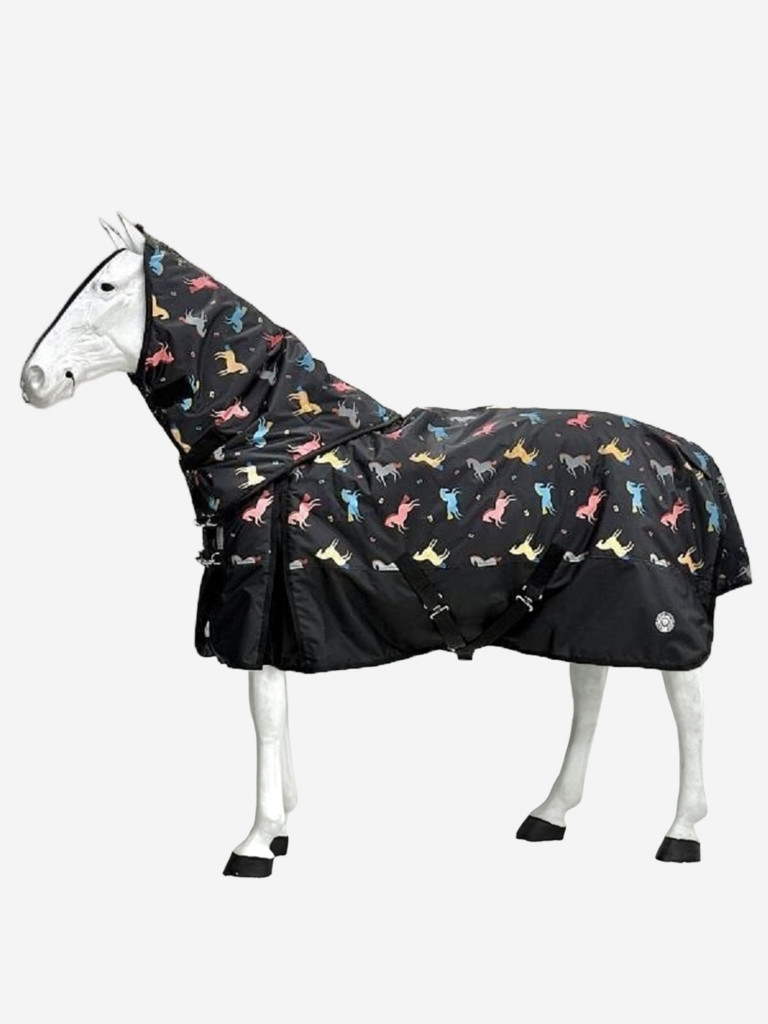 Попона прогулочная зимняя Первая Конная Мануфактура RIO с капором