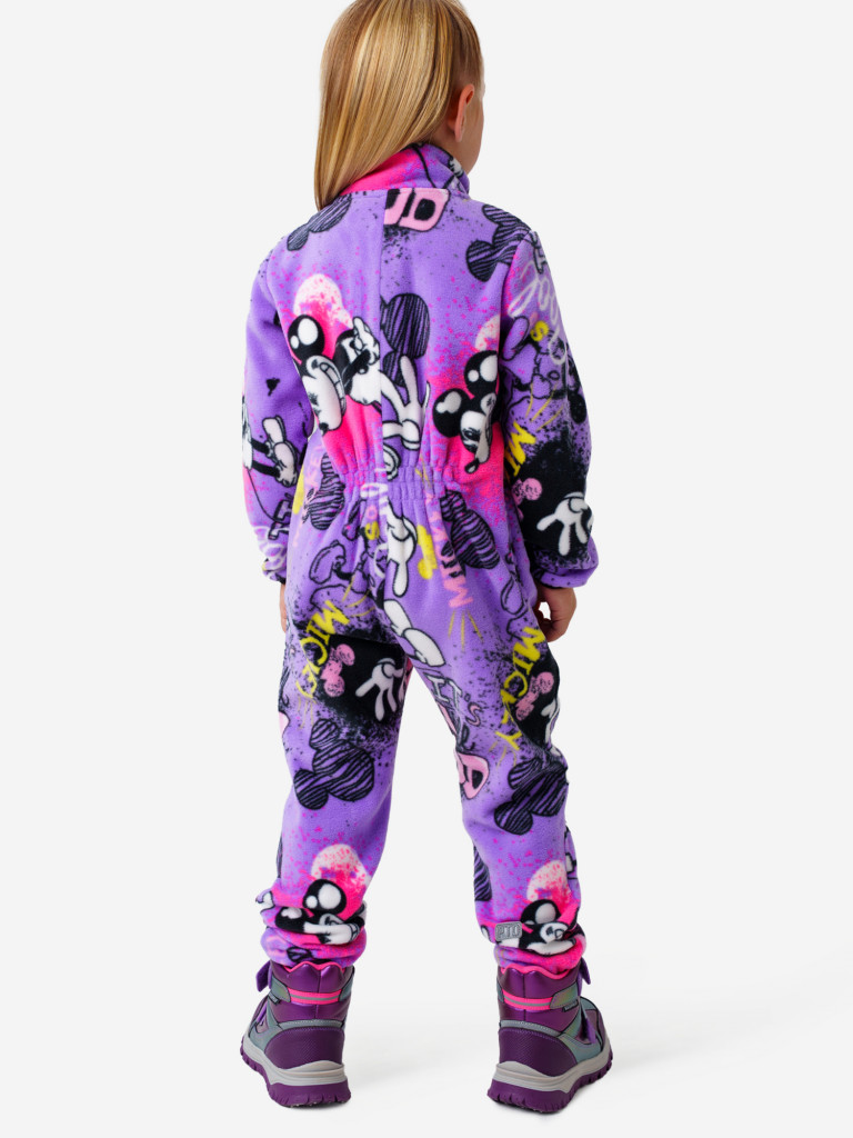 Комбинезон флисовый для девочек PlayToday