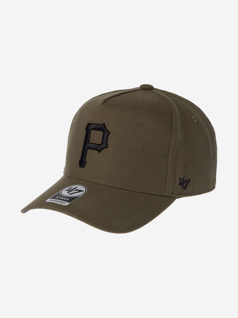 Бейсболка 47 BRAND B-REPDT20WBP-SW Pittsburgh Pirates MLB (оливковый)