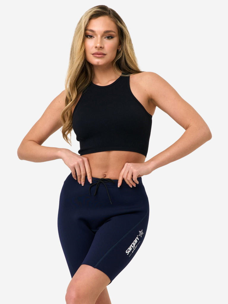 Неопреновые шорты женские 2мм на затяжке для водного спорта SARGAN Sport