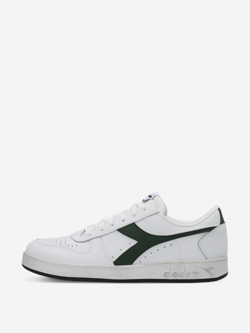 фото Кеды мужские diadora magic basket low icona, белый