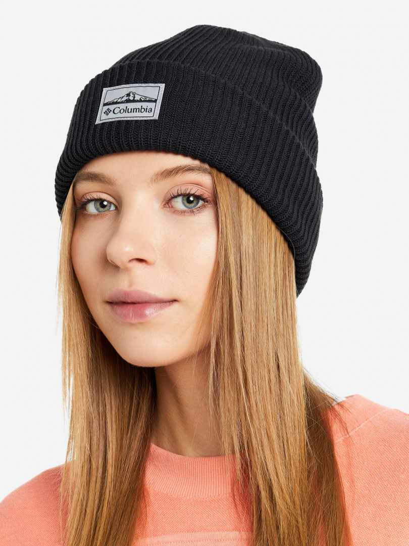 фото Шапка columbia lost lager ii beanie, черный