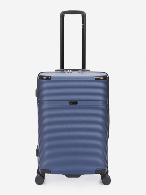 Чемодан TORBER Onego синий 69 л