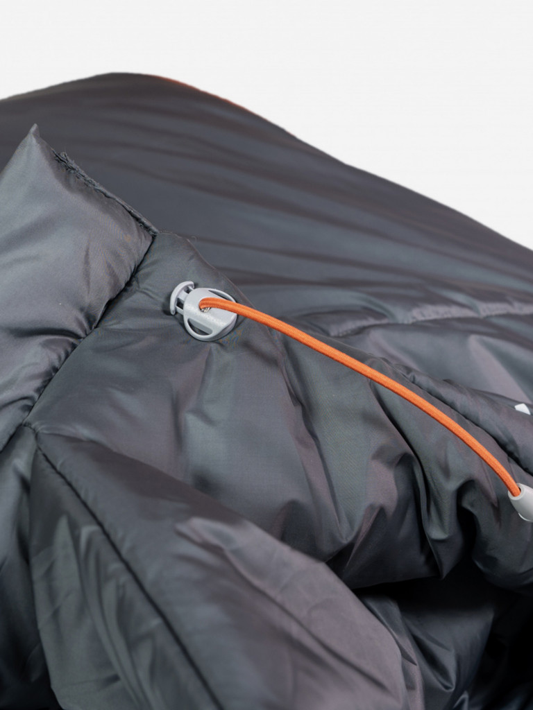 Спальный мешок TALBERG SUMMIT EXP -18°C, серый/зеленый, правый