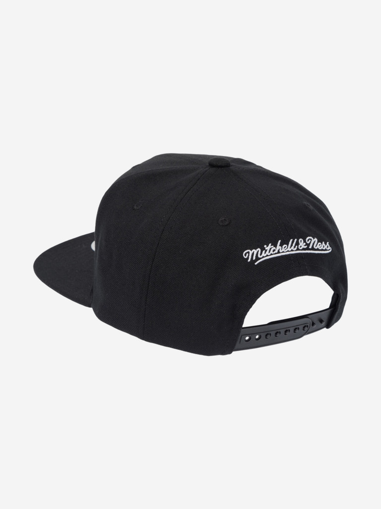 Бейсболка с прямым козырьком MITCHELL NESS HS8035-ADUBLCK Anaheim Ducks NHL (черный)