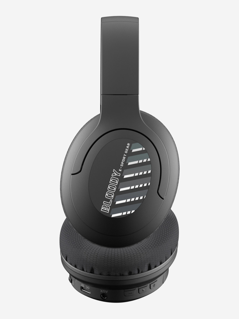 Наушники A4TECH Bloody MH360, 3.5 мм/Bluetooth, накладные, черный