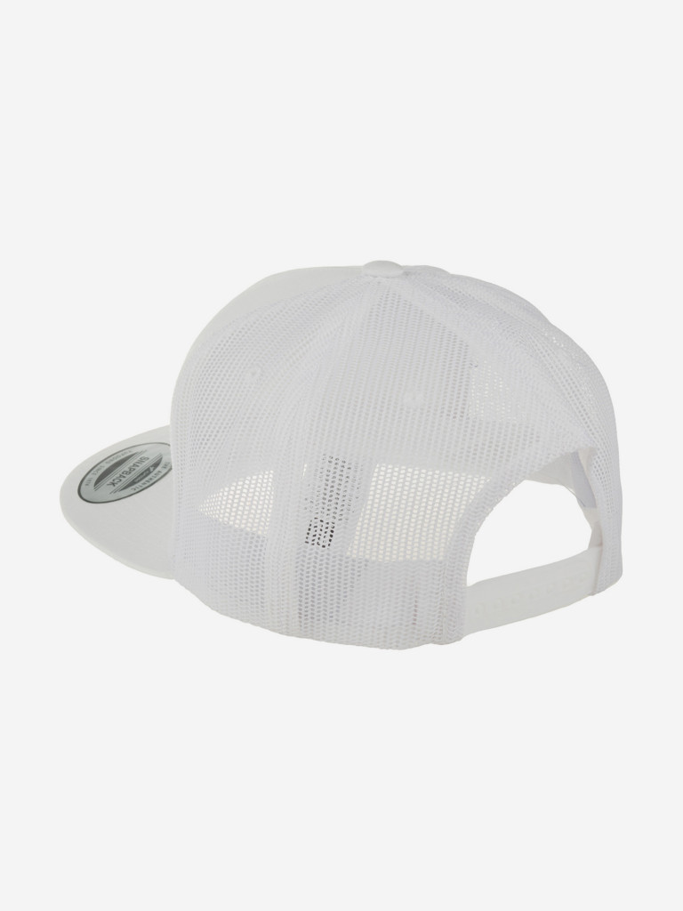 Бейсболка с прямым козырьком FLEXFIT 6005FF NO FOAM (белый)