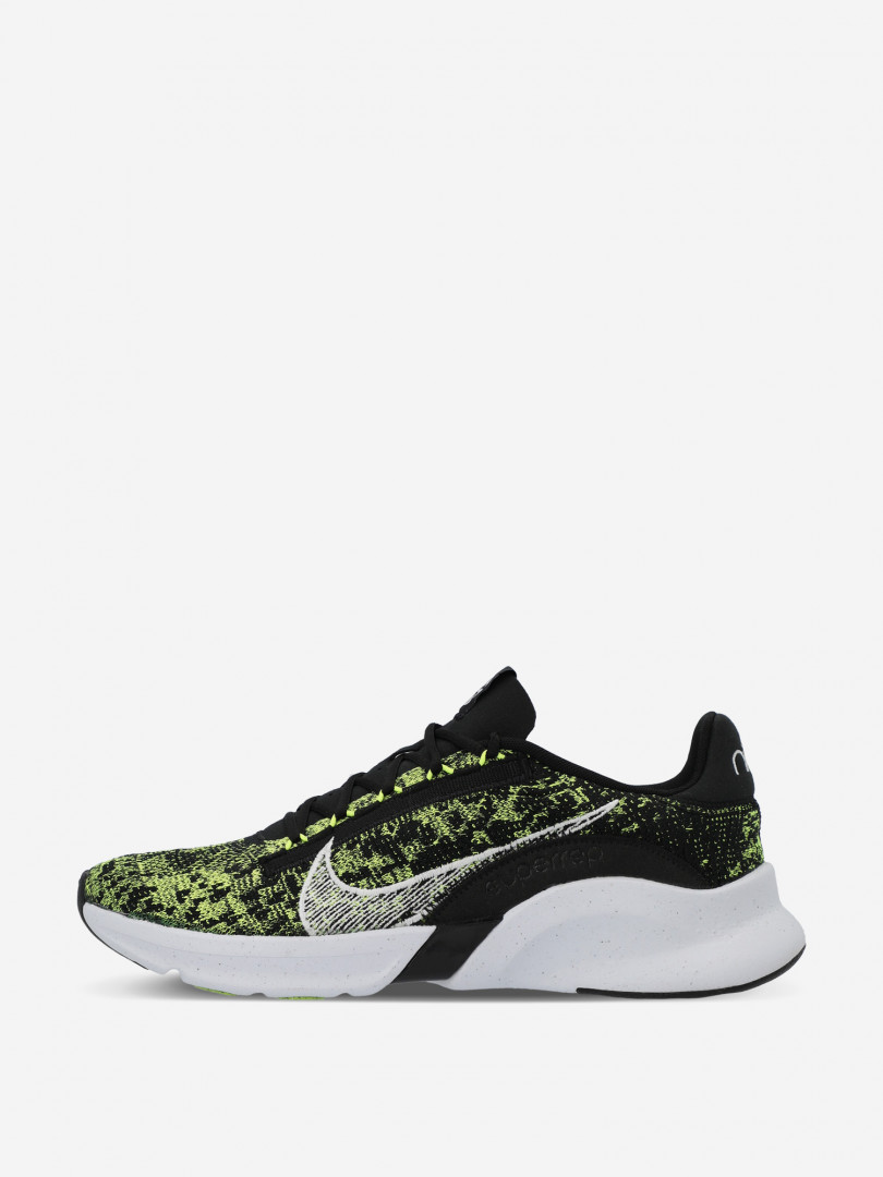 фото Кроссовки мужские nike superrep go 3 nn fk, зеленый