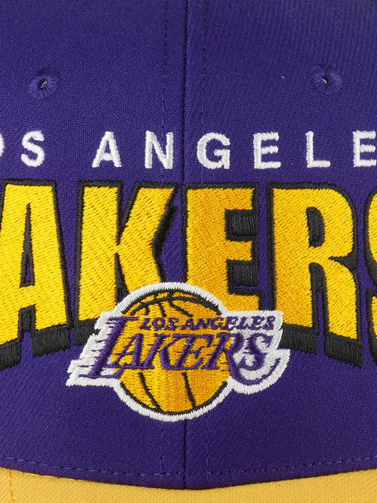 Бейсболка MITCHELL NESS HHSS6638-LALYYPPPPURP Los Angeles Lakers NBA (фиолетовый)
