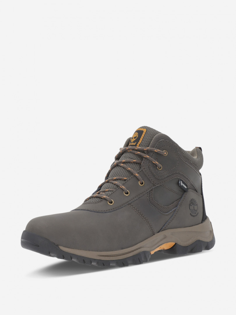 фото Ботинки для мальчиков timberland mt. maddsen mid wp, коричневый