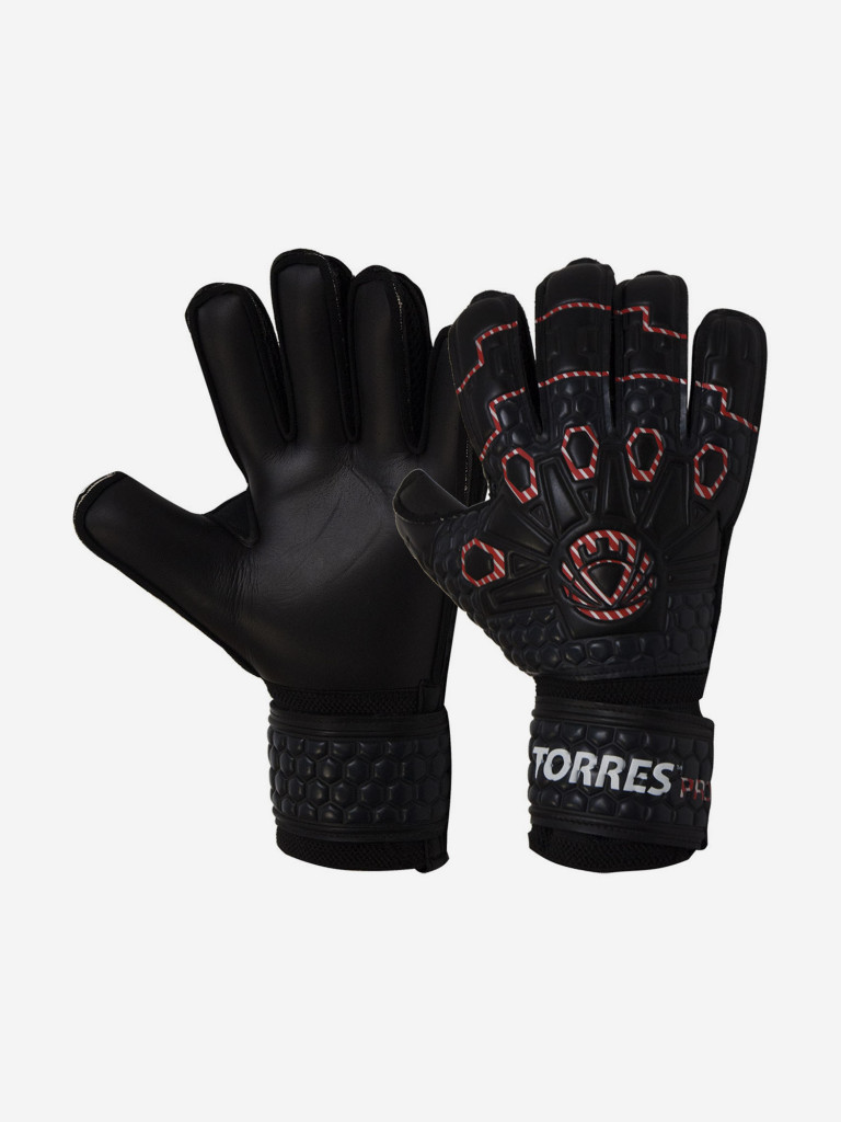 Перчатки вратарские Torres Pro р.9 черно-бело-красный, арт.FG05217-9