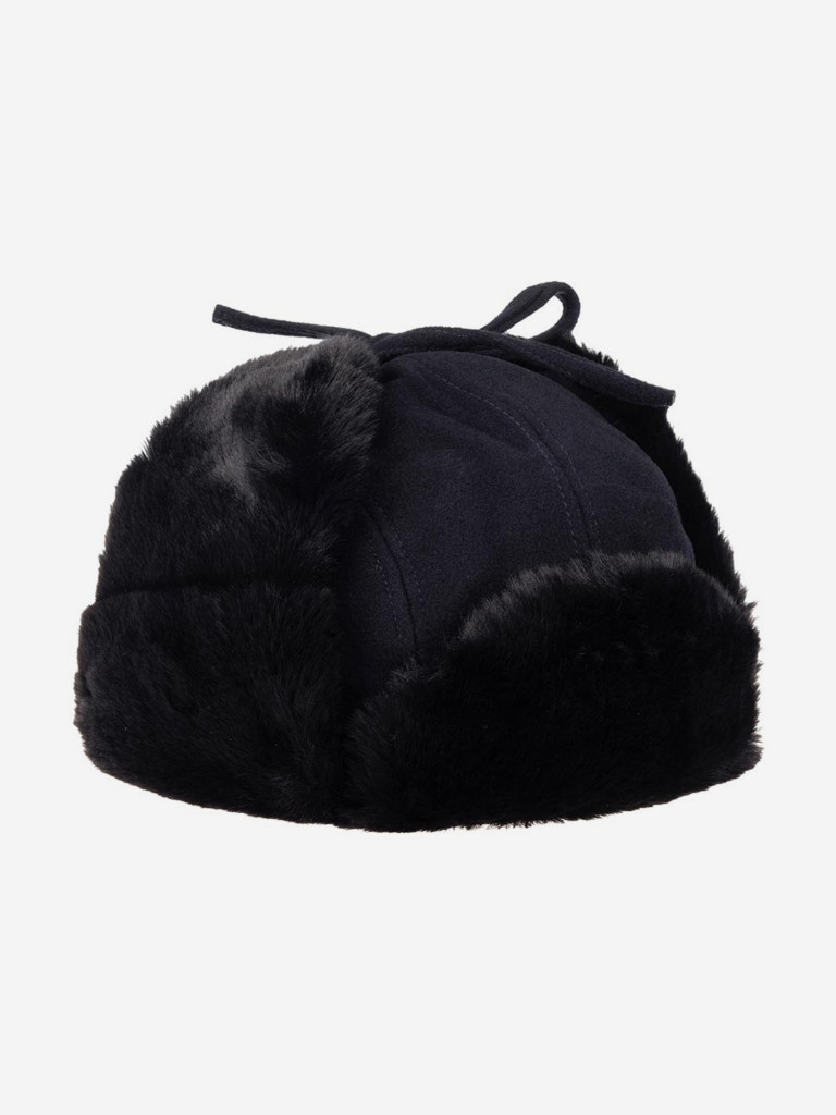 Шапка-ушанка STETSON 9290101 BOMBER CAP WOOL/CASHMERE (синий)
