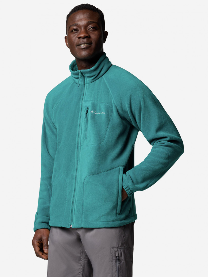 Джемпер флисовый мужской Columbia Fast Trek Ii Full Zip Fleece Зеленый 3499₽