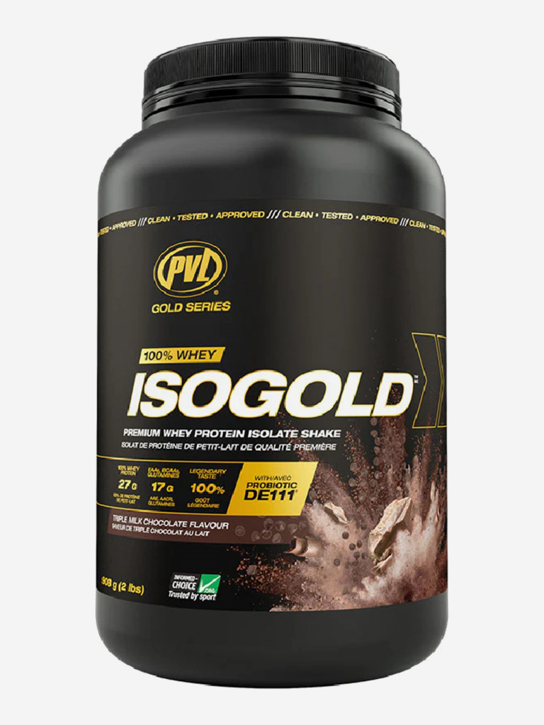 Протеин Pure Vita Labs ISOGOLD, 908 г, Тройной молочный шоколад