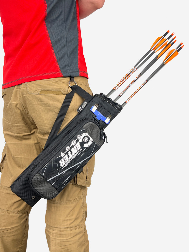 Колчан поясной Centershot T3 Flipside черный